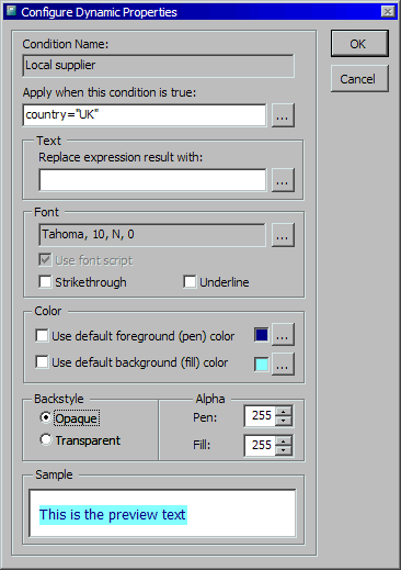 Dynamic formatting in the VFP9 Report Writer